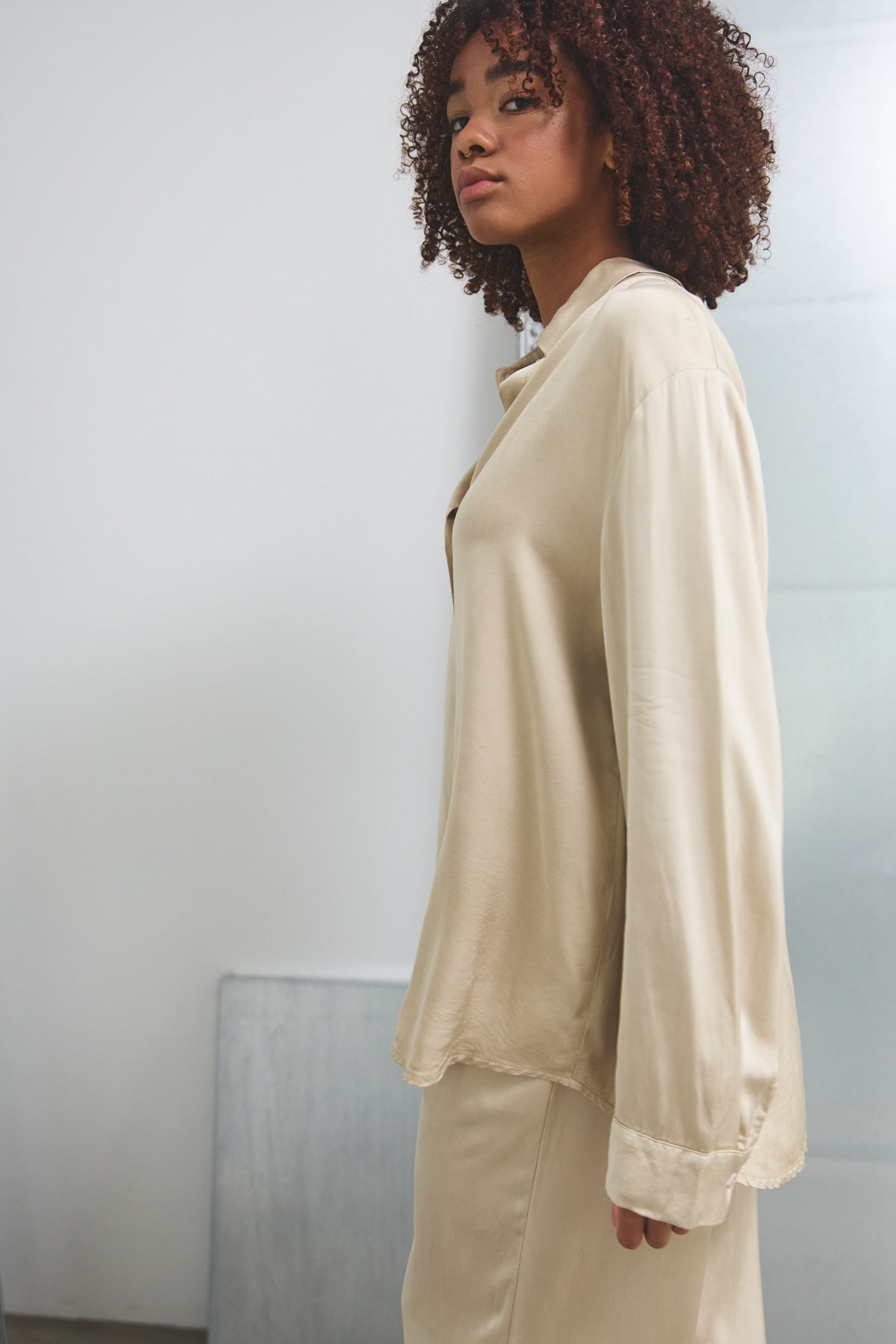 Katana Shirt Cashmere Beige