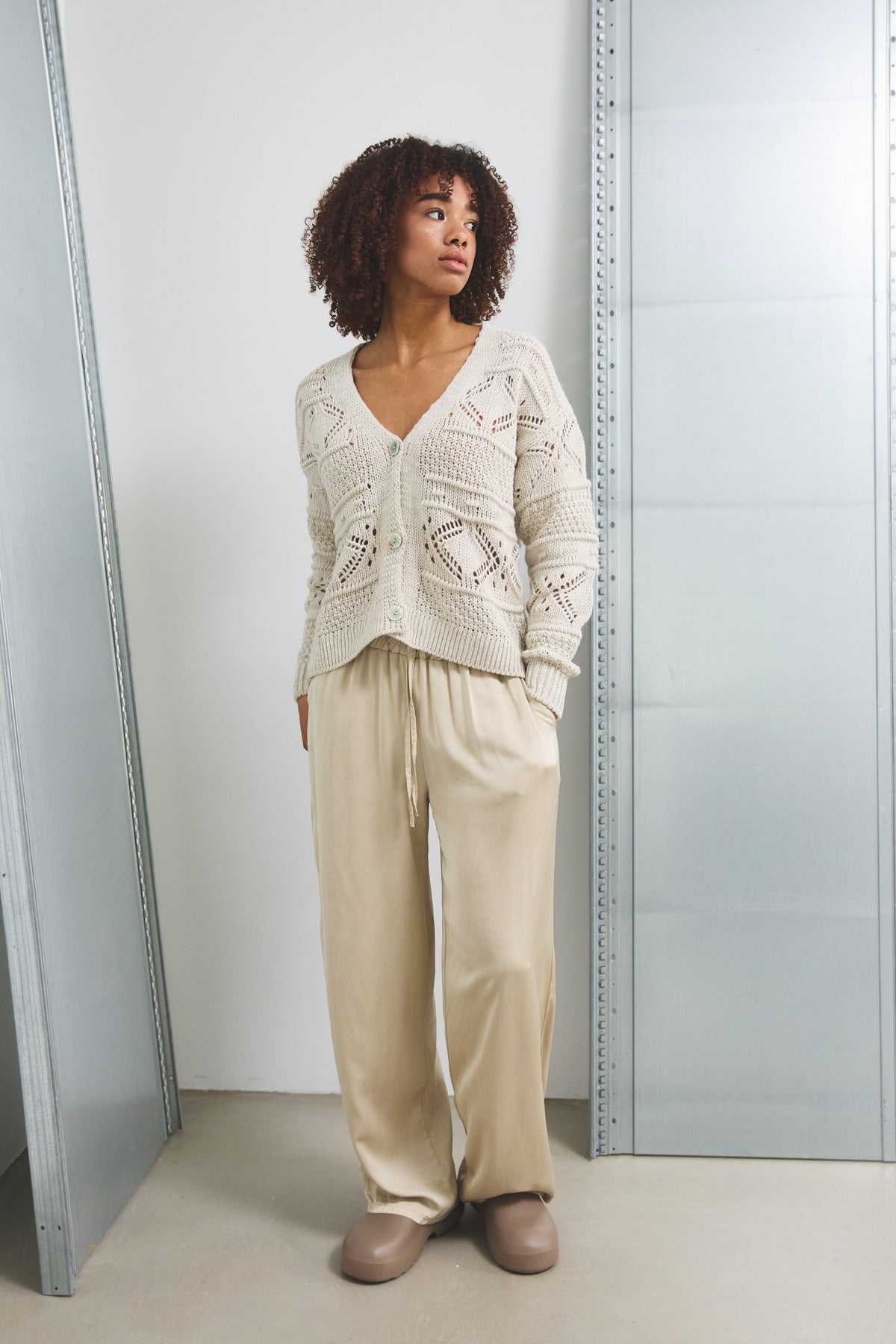 Kamara Pants Cashmere Beige