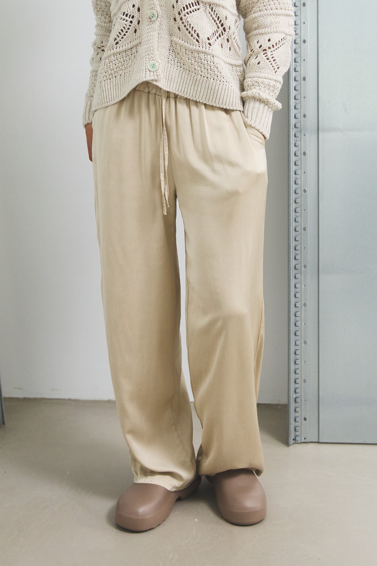 Kamara Pants Cashmere Beige