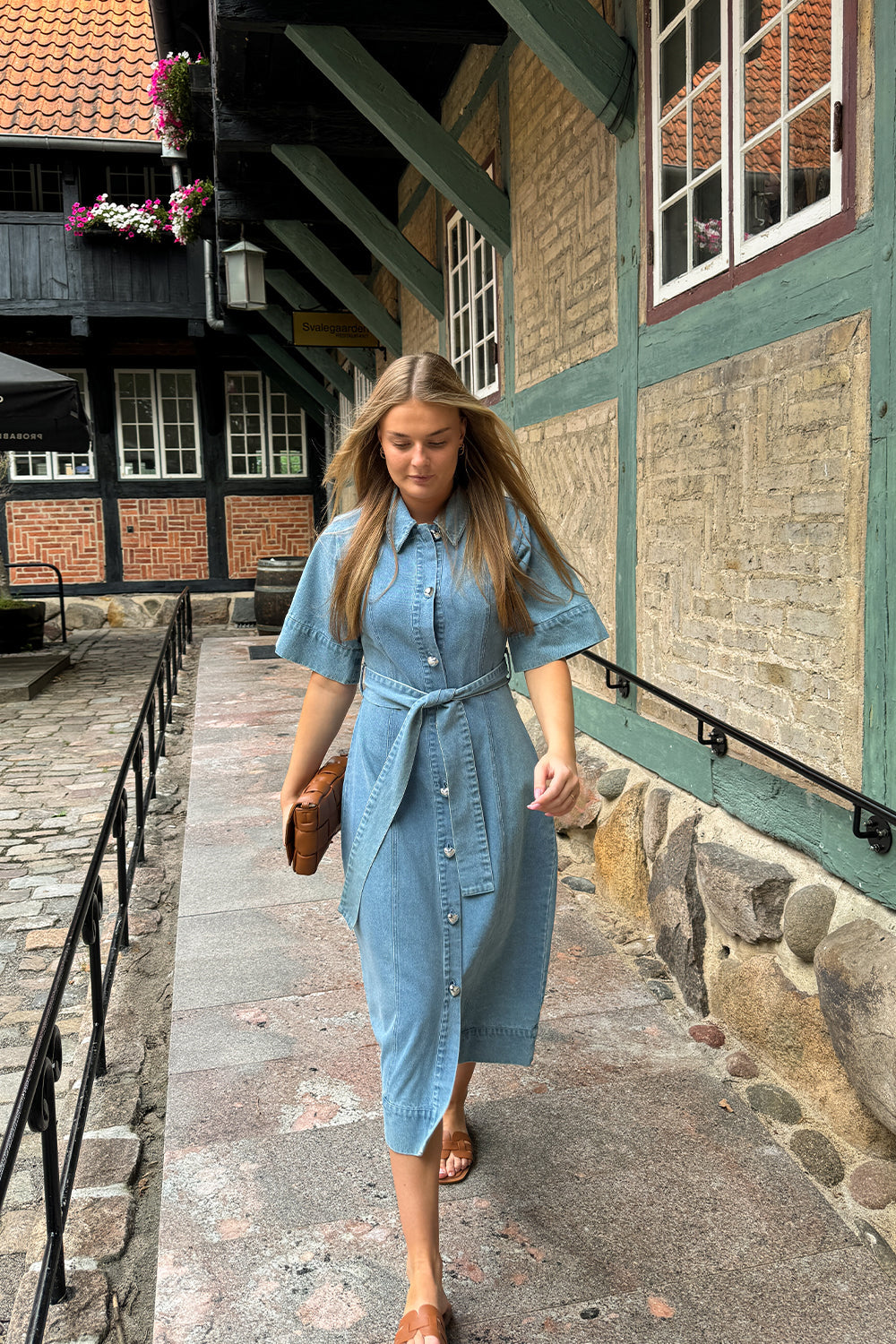 Keisley Dress Light Blue Wash