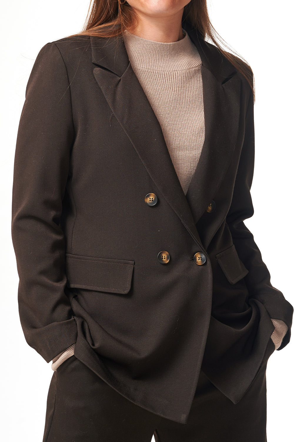 Forte Blazer Dark Brown