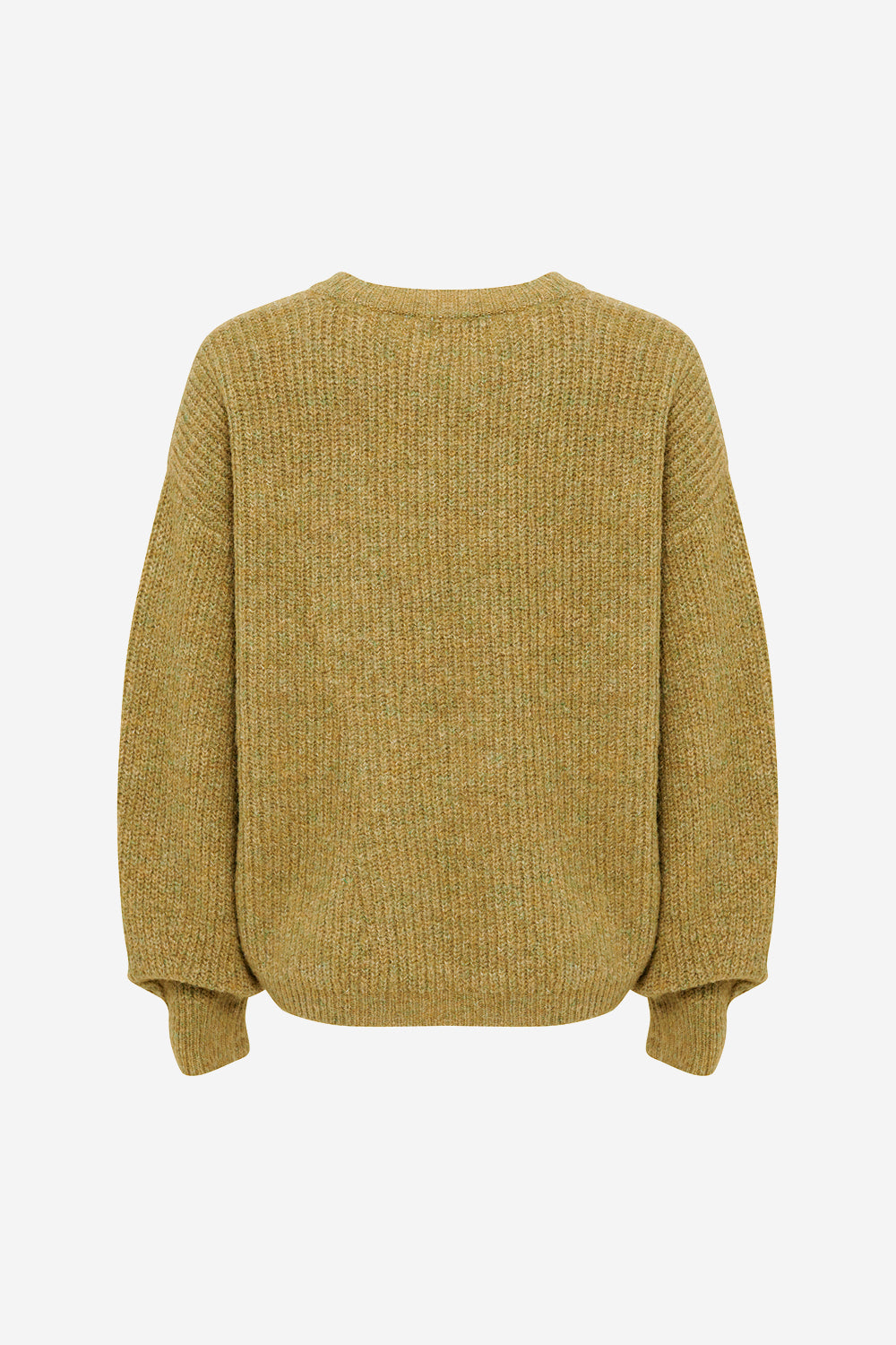 Frenchie Knit Sweater Mustard Melange