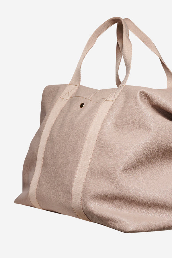 Holdall Weekend Bag Taupe