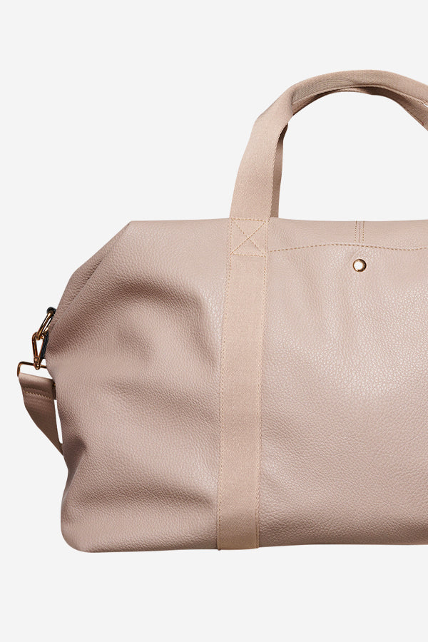 Holdall Weekend Bag Taupe