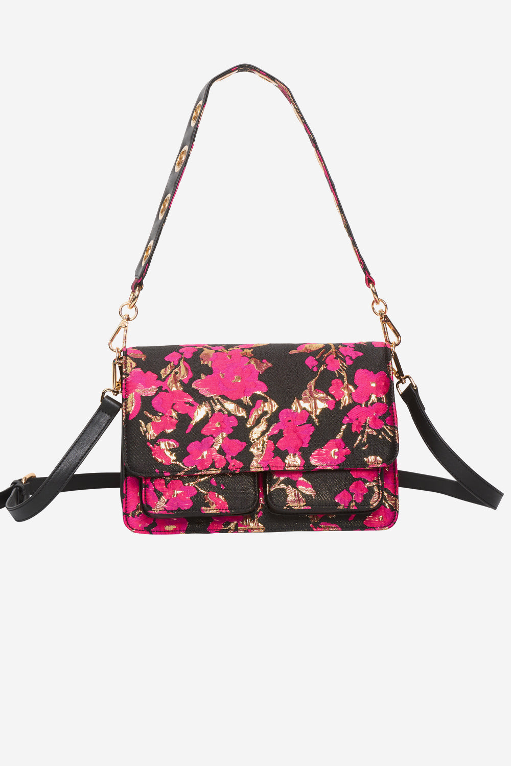 Noellas Isla Compartment Bag Hot Pink. Køb Tasker hos www.noellafashion.dk