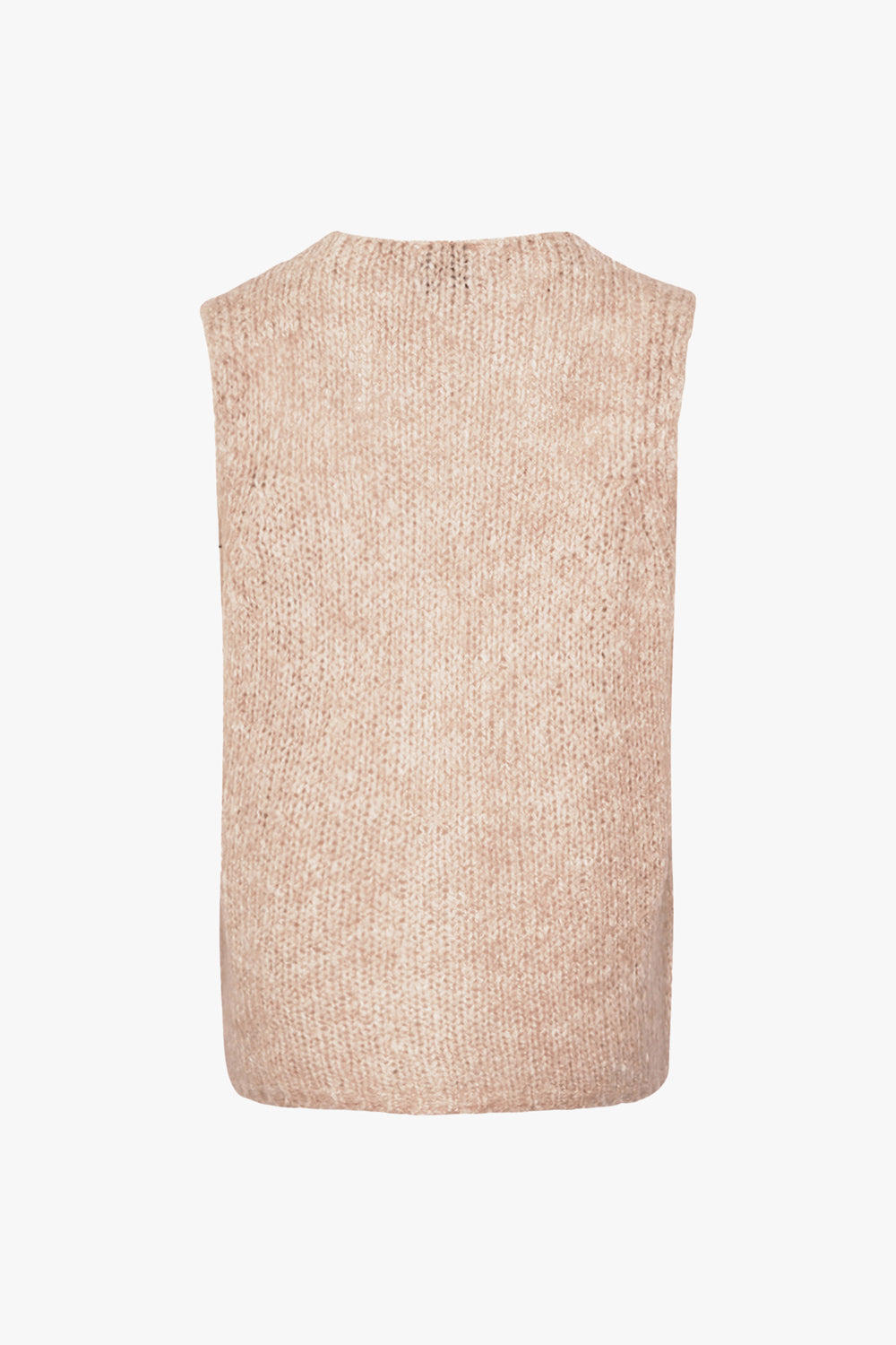 Jacey Knit Vest Oatmeal