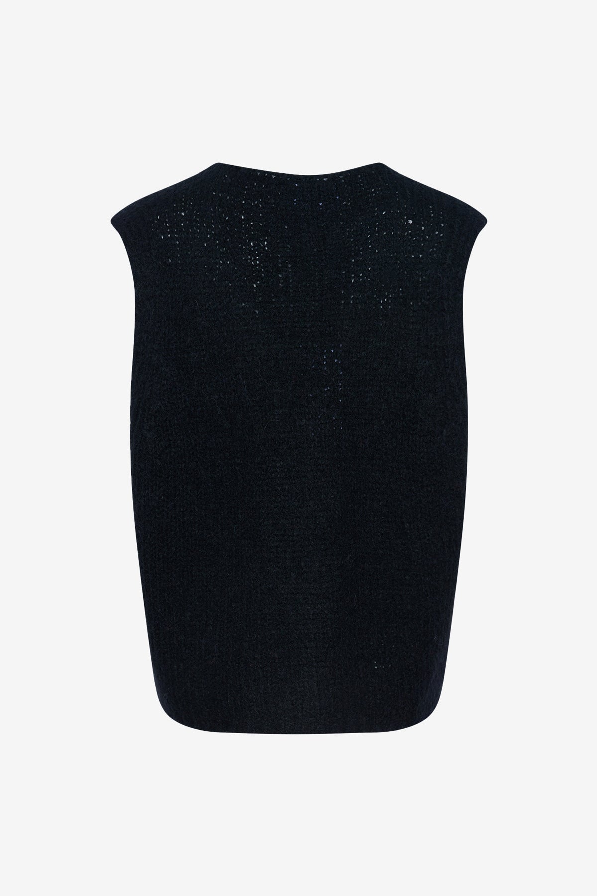 Jacey Knit Vest Black