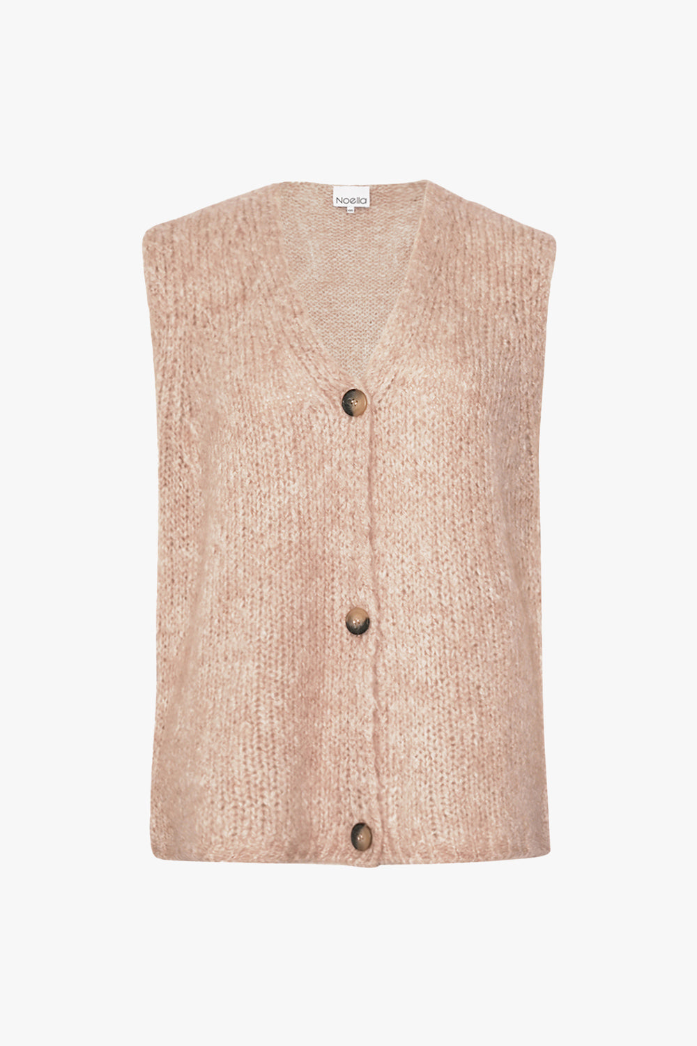Jacey Knit Vest Oatmeal