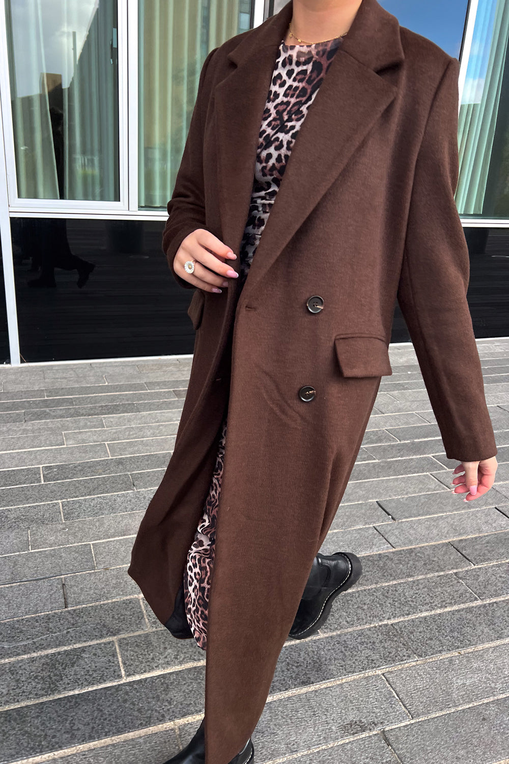 Jaci Coat Chocolate