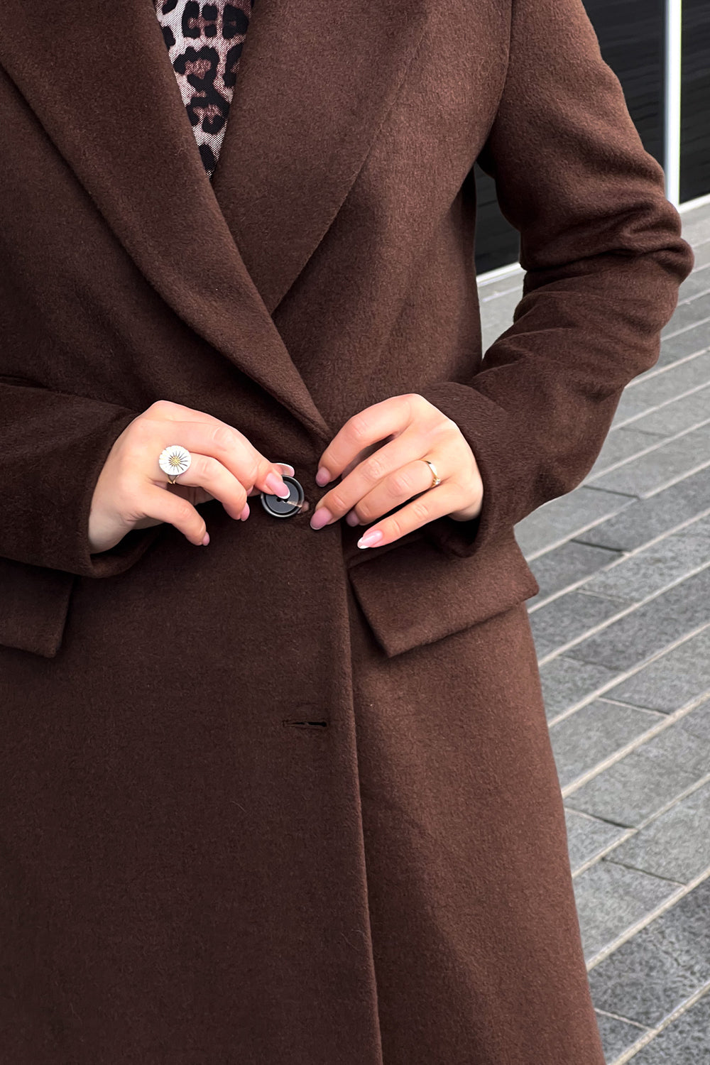 Jaci Coat Chocolate