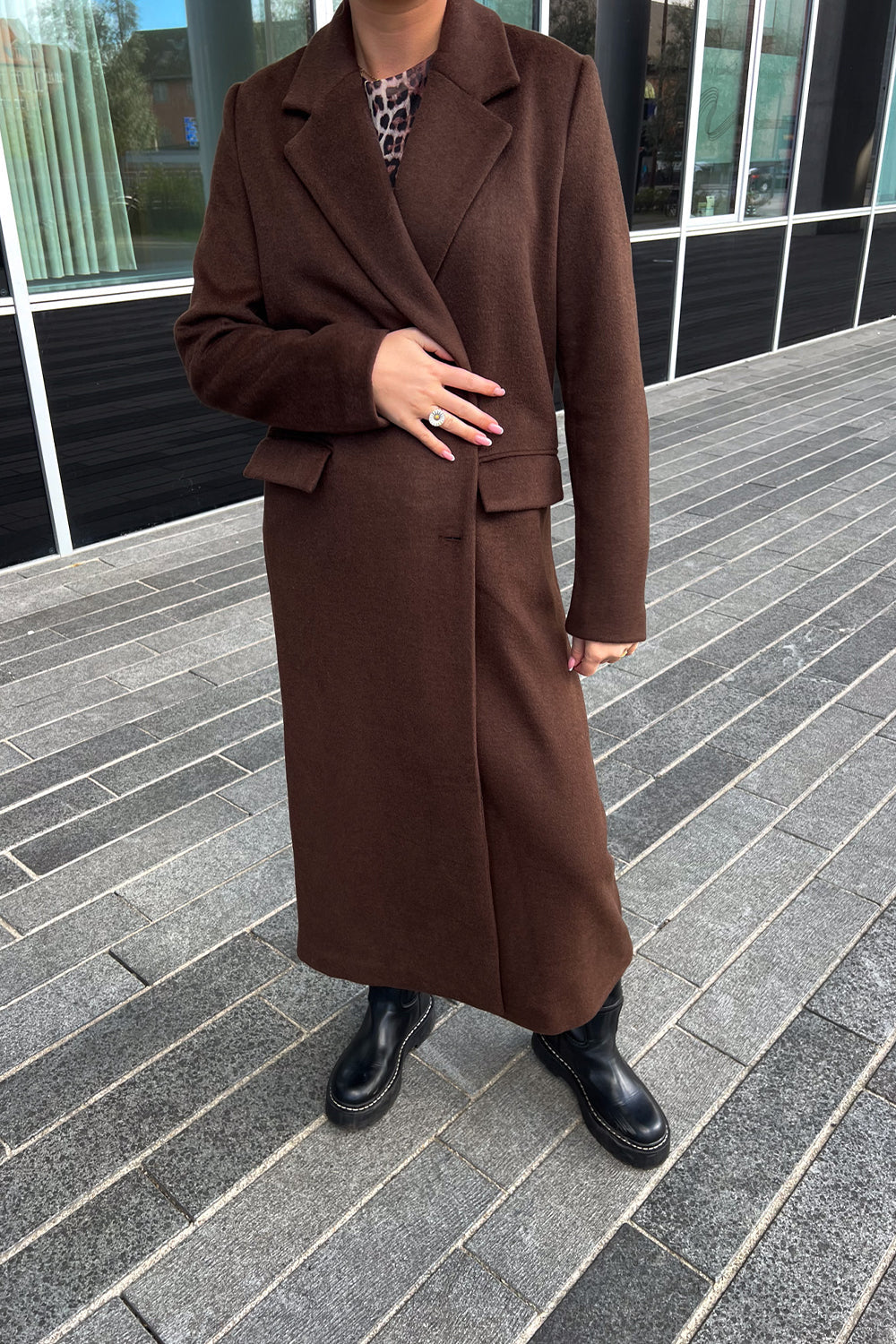 Jaci Coat Chocolate