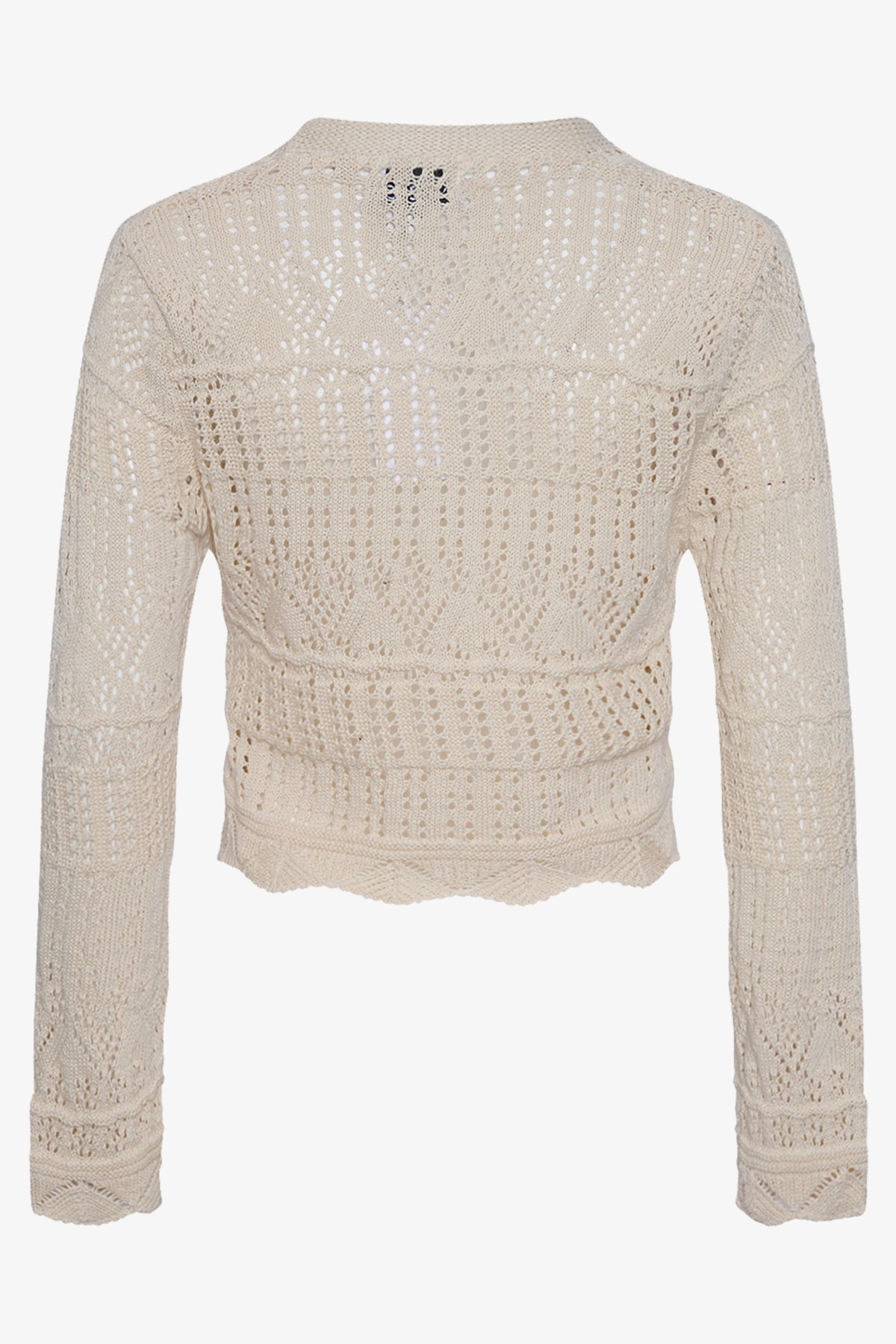 Jackie Knit Cardigan Offwhite