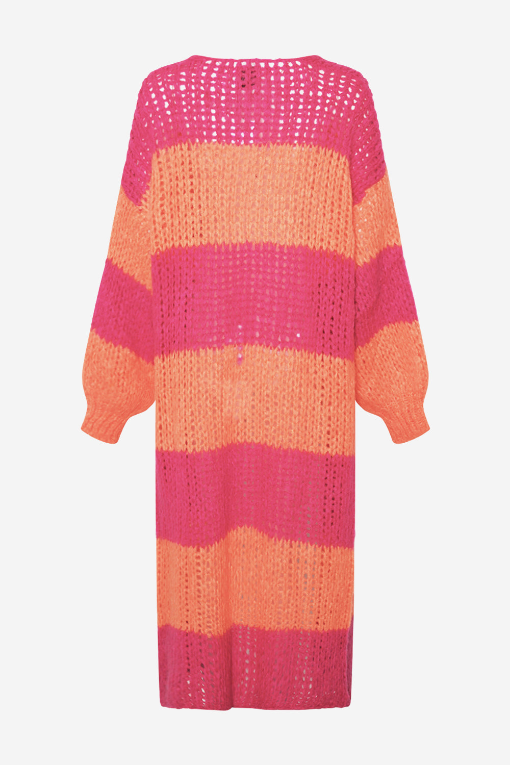 Jagger Knit Cardigan Orabel Pink Stripe