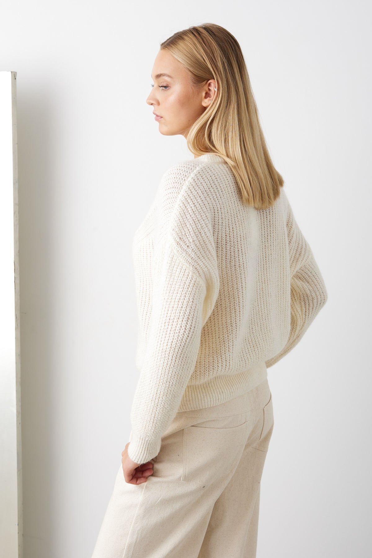 Janice Knit Offwhite