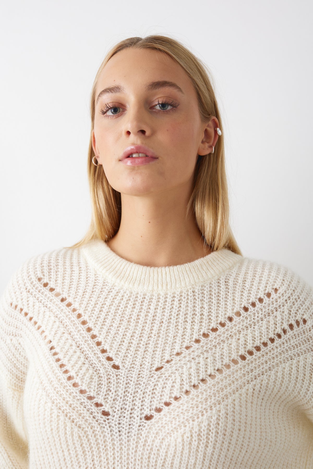 Janice Knit Offwhite