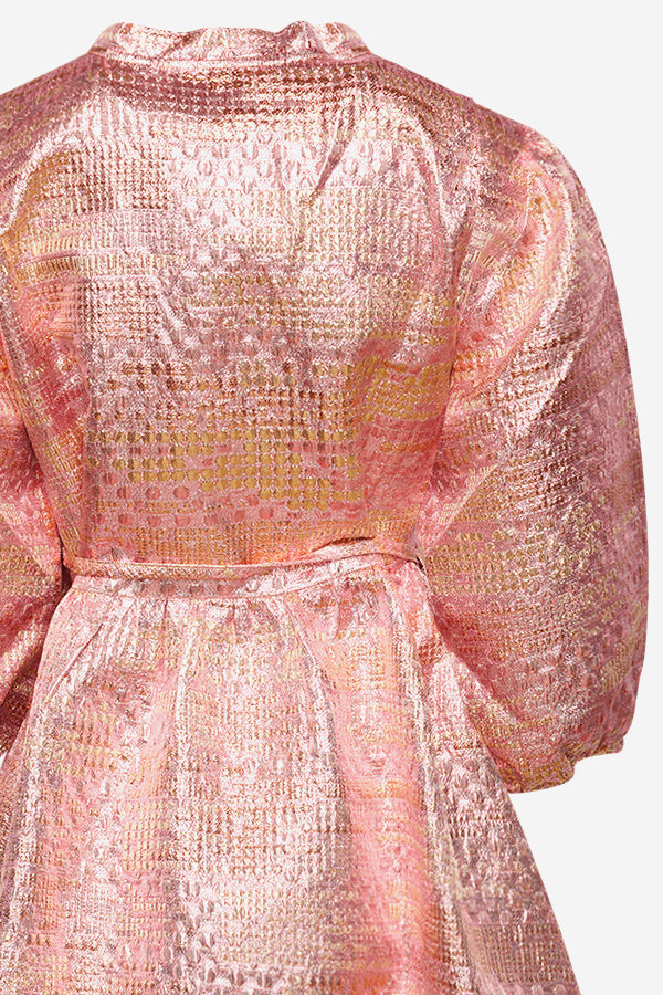 Jannie Aya Dress Rose Gold