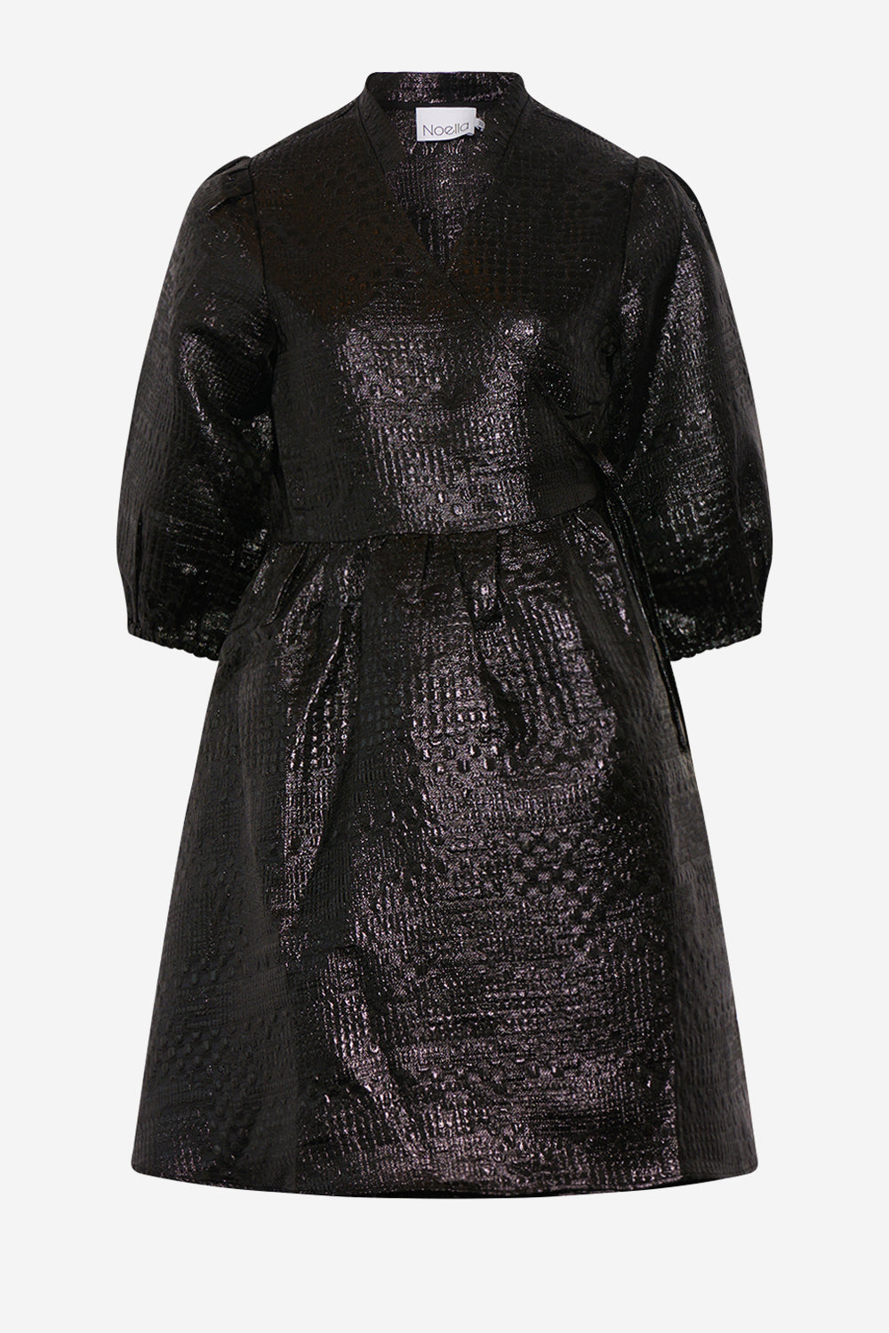 Noellas Jannie Aya Dress Black. Køb Kjoler hos www.noellafashion.dk