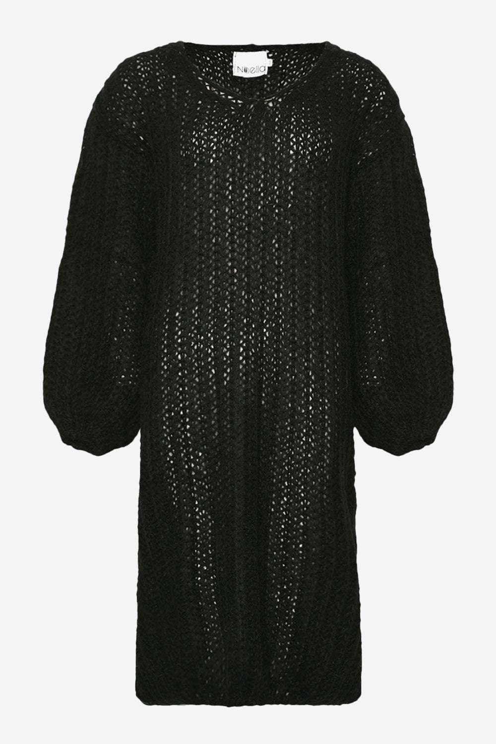 Noellas Jasmin Knit Dress Black. Køb Kjoler hos www.noellafashion.dk