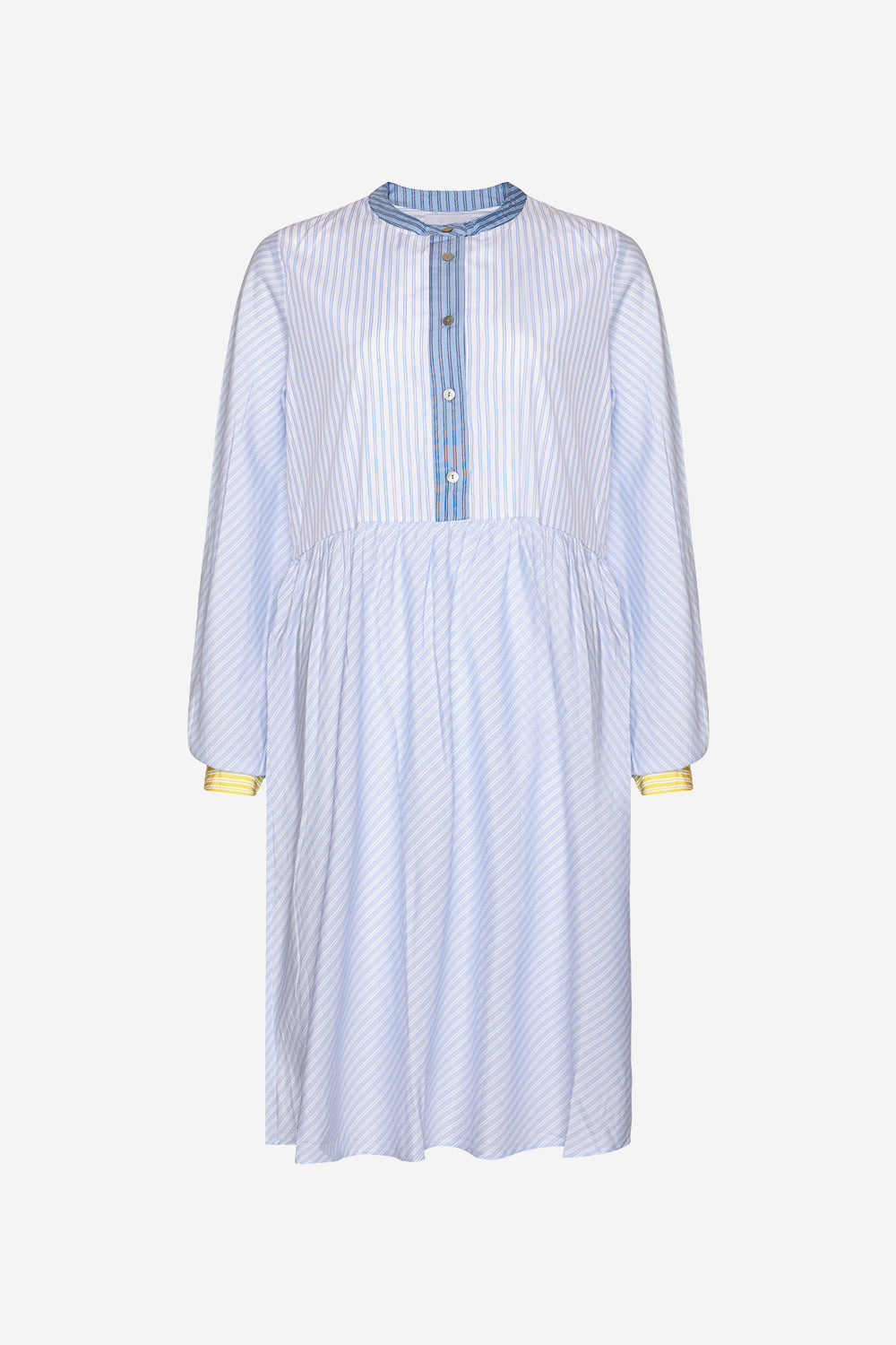 Jennifer Dress Cotton Stripe Mix