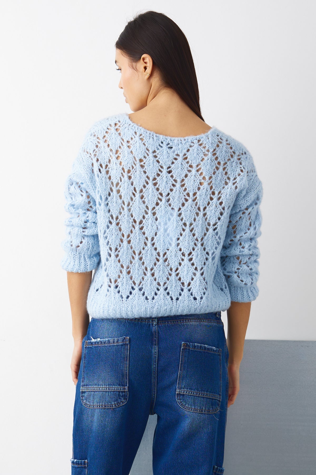 Jillian Knit Light Blue