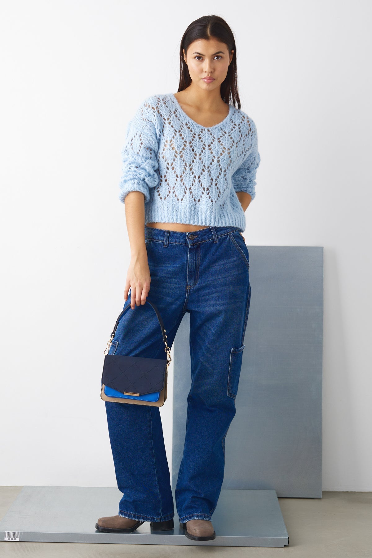 Jillian Knit Light Blue