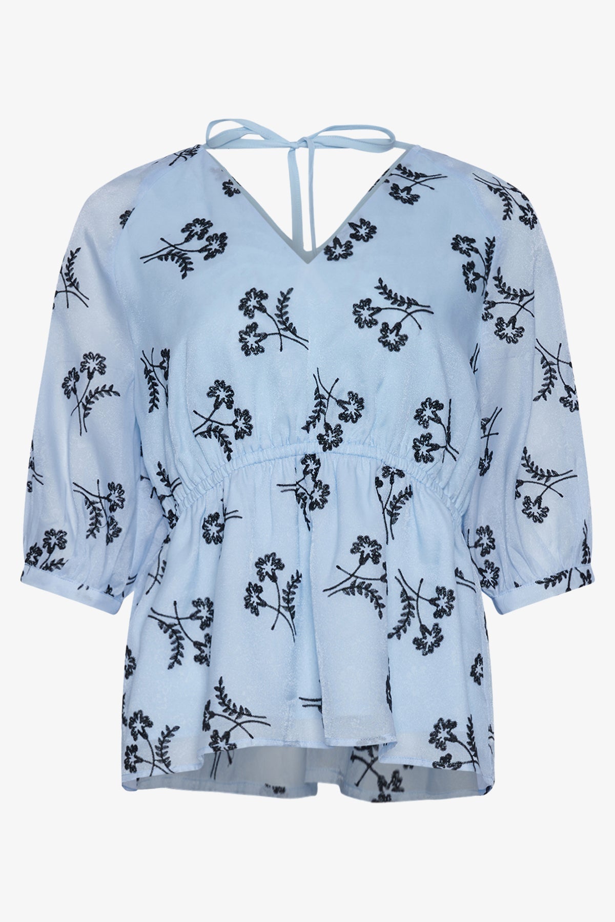 Noellas Jin Blouse Light Blue.