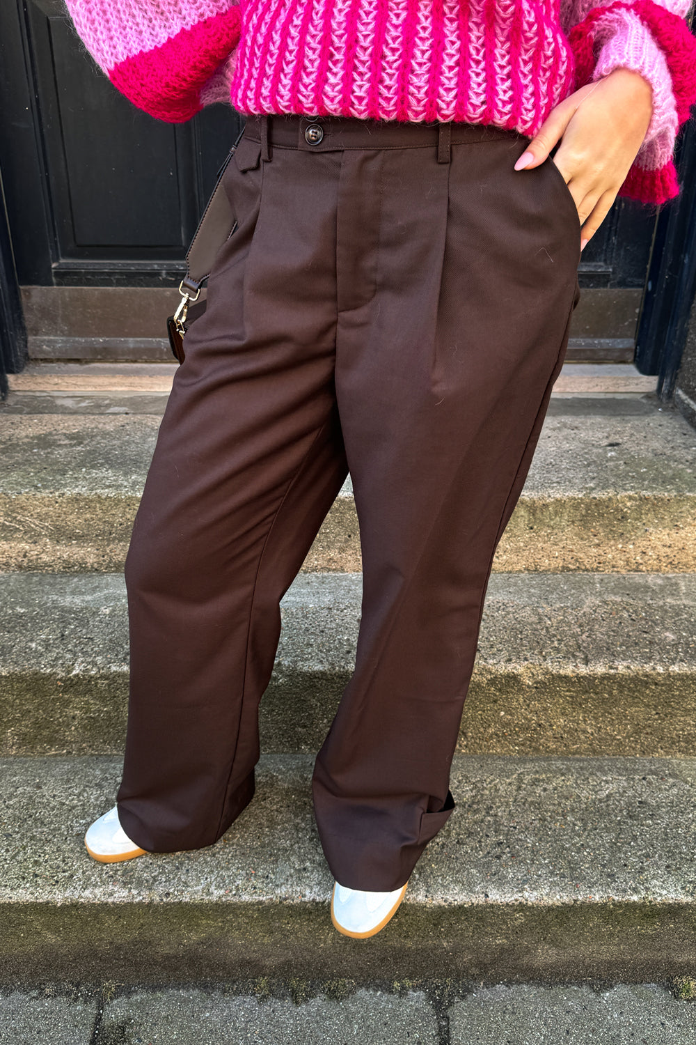 Joann Pants Chocolate Brown