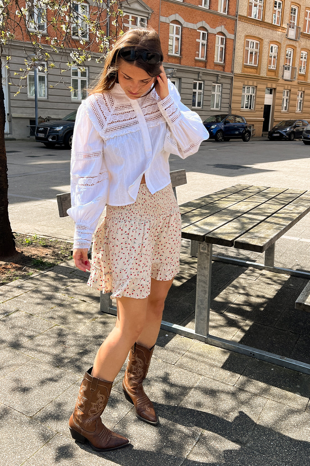 Joie Blouse Offwhite