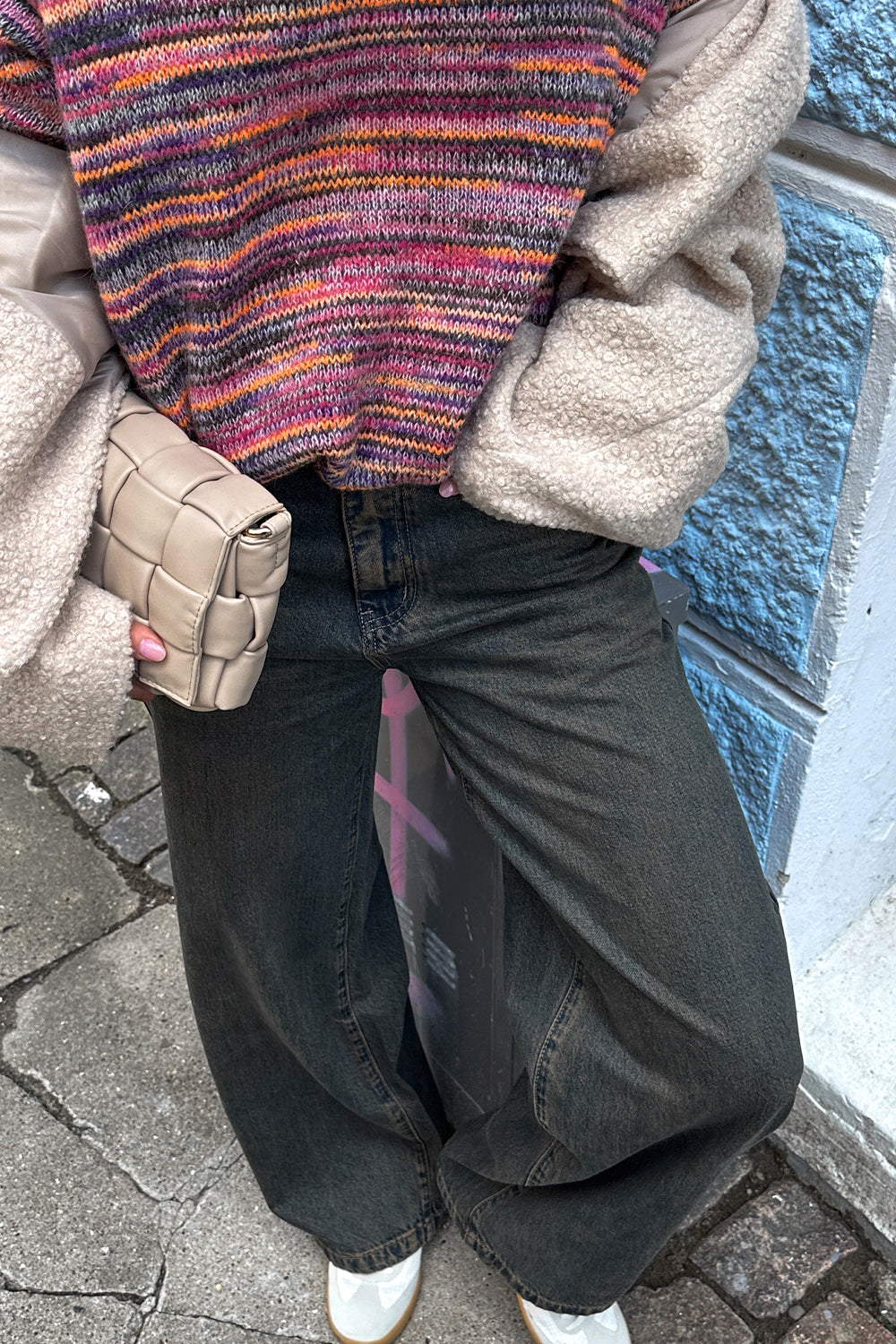 Jolie Jeans Worn Blue Wash