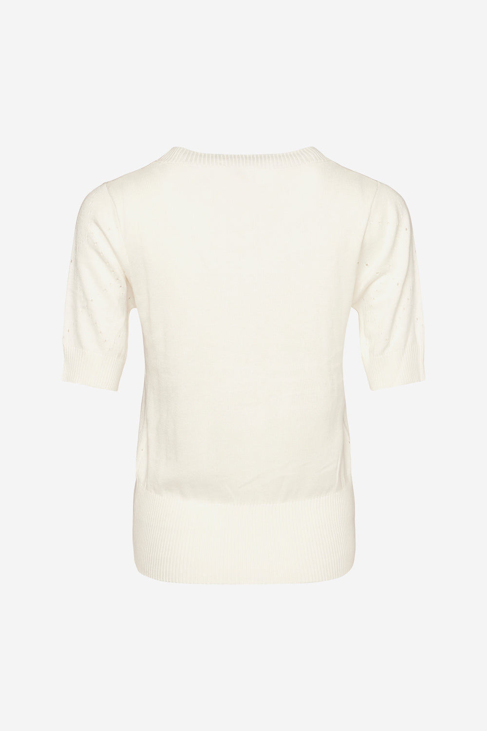 Julie Knit Jumper Offwhite/blush