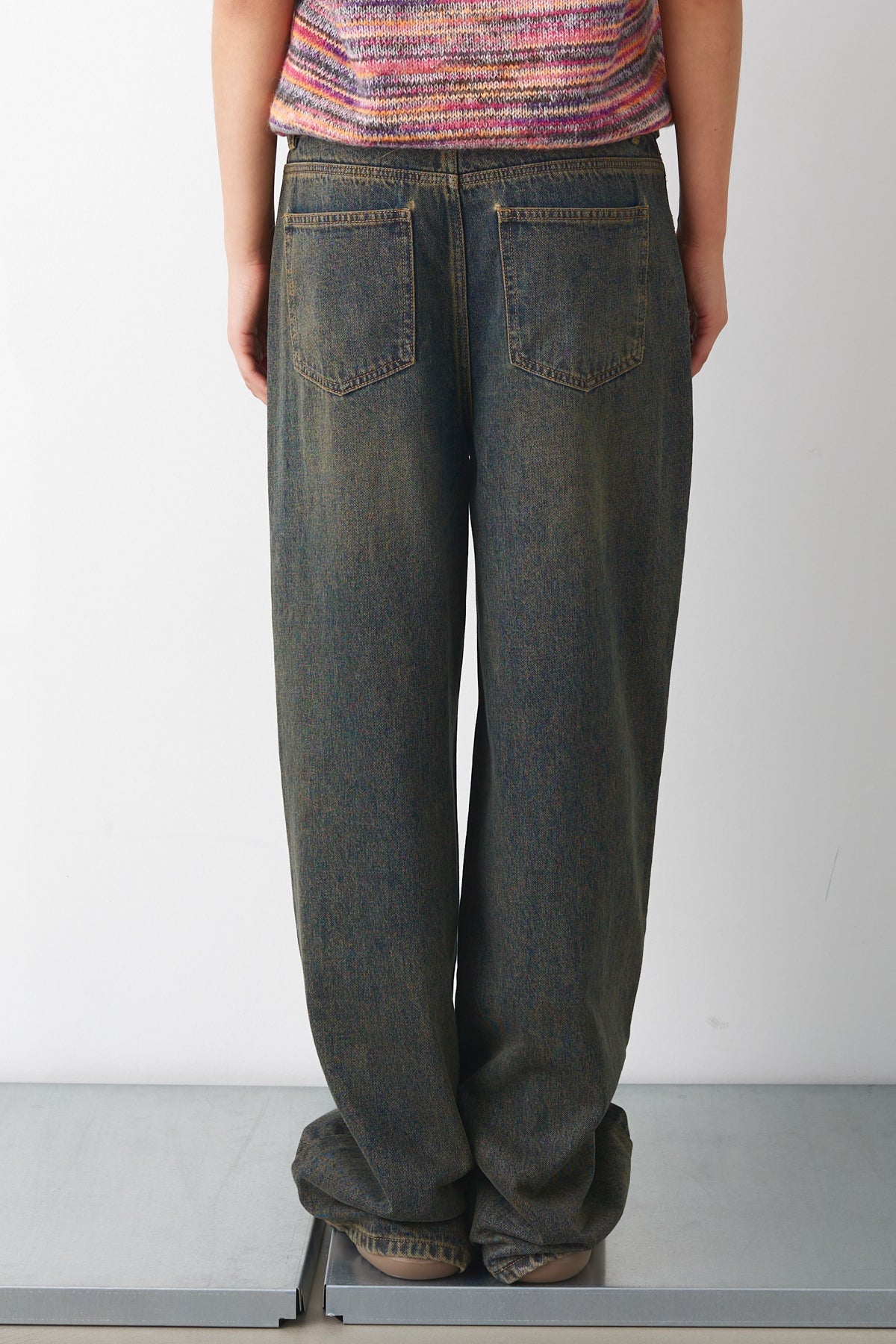 Jolie Jeans Worn Blue Wash