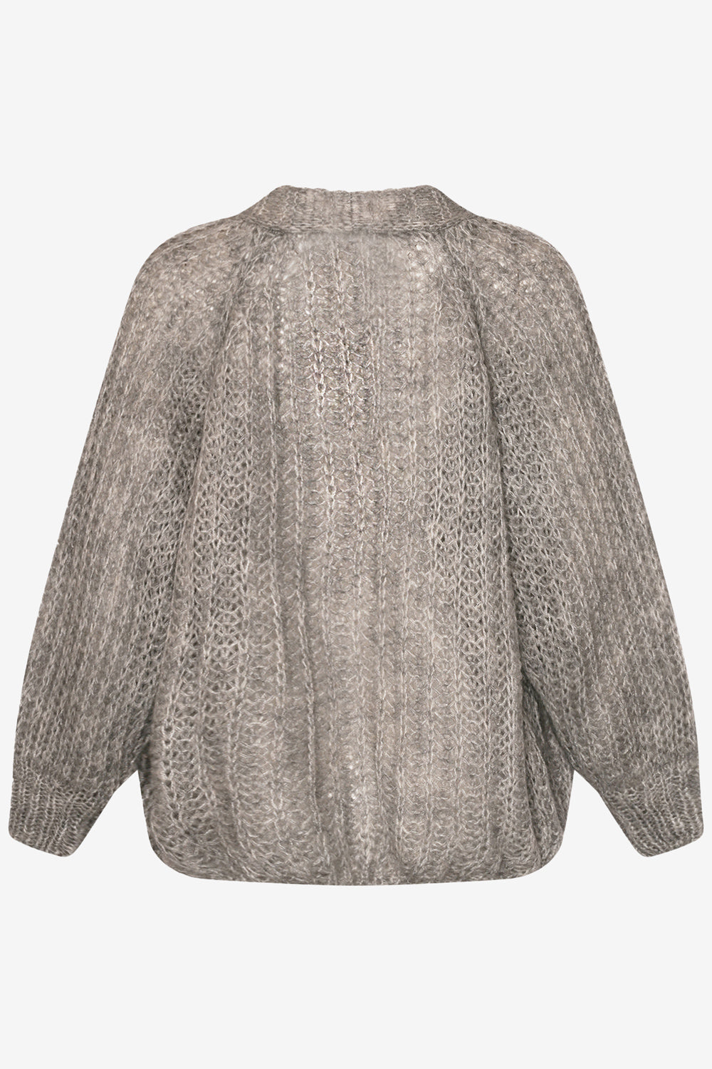 Joseph Knit Cardigan Light Grey