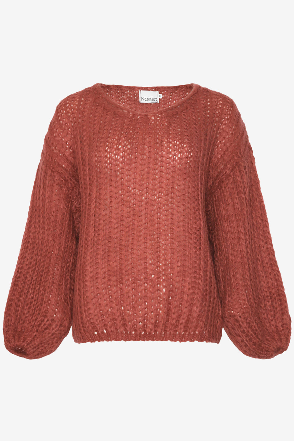 Noellas Joseph Knit Sweater Old Rose. Køb Striktrøjer hos www.noellafashion.dk