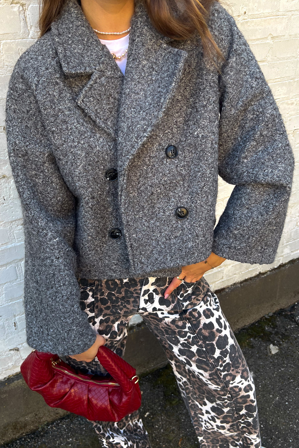 Josey Jacket Medium Grey Mel.