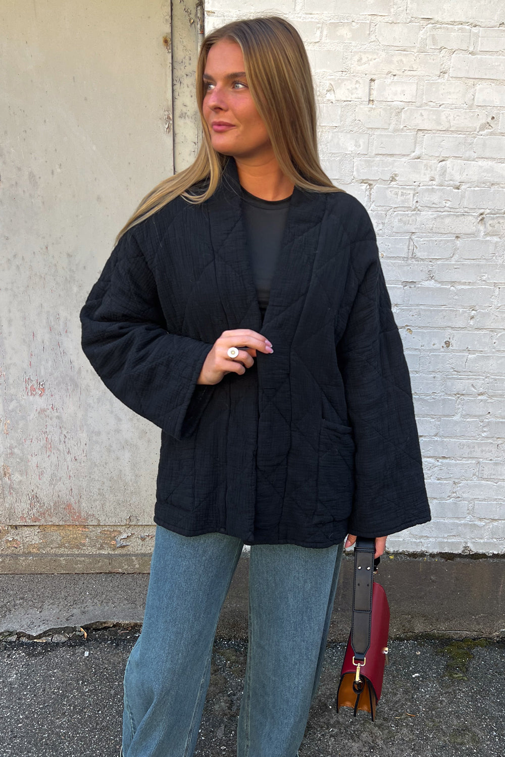 Journey Jacket Black Washed