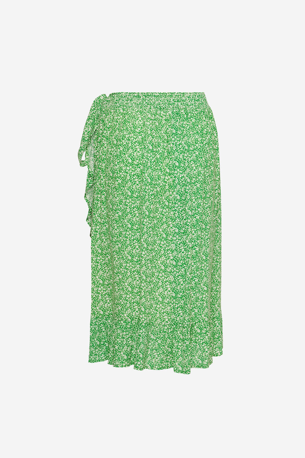 Joyce Skirt Viscose Green Flower
