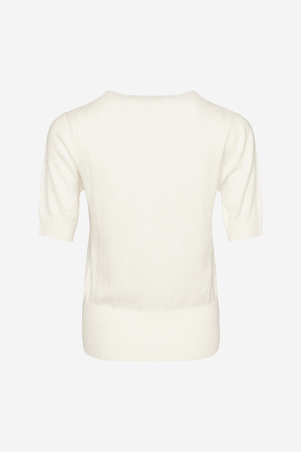 Julie Knit Jumper Offwhite/blue