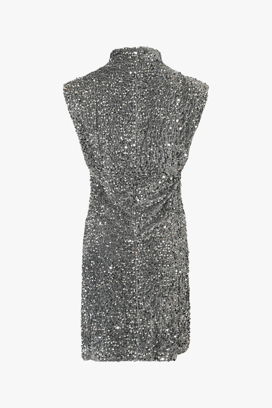 Noellas Kali Dress Asphalt Silver Grey. Køb Kjoler hos www.noellafashion.dk