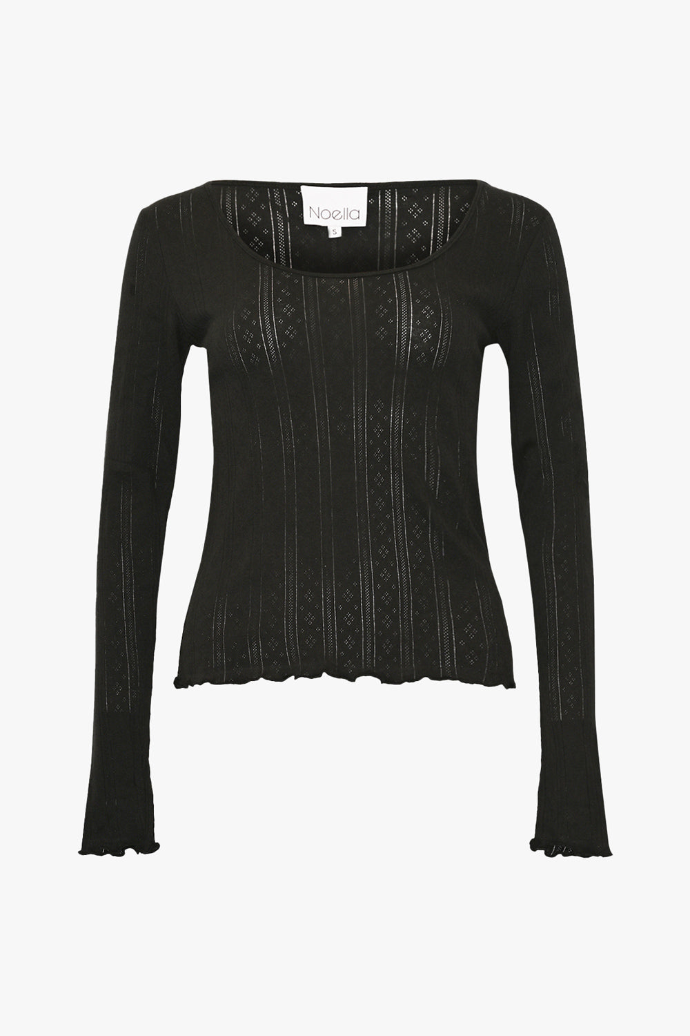 Noellas Karmia Top Black. Køb T-shirts / Toppe hos www.noellafashion.dk