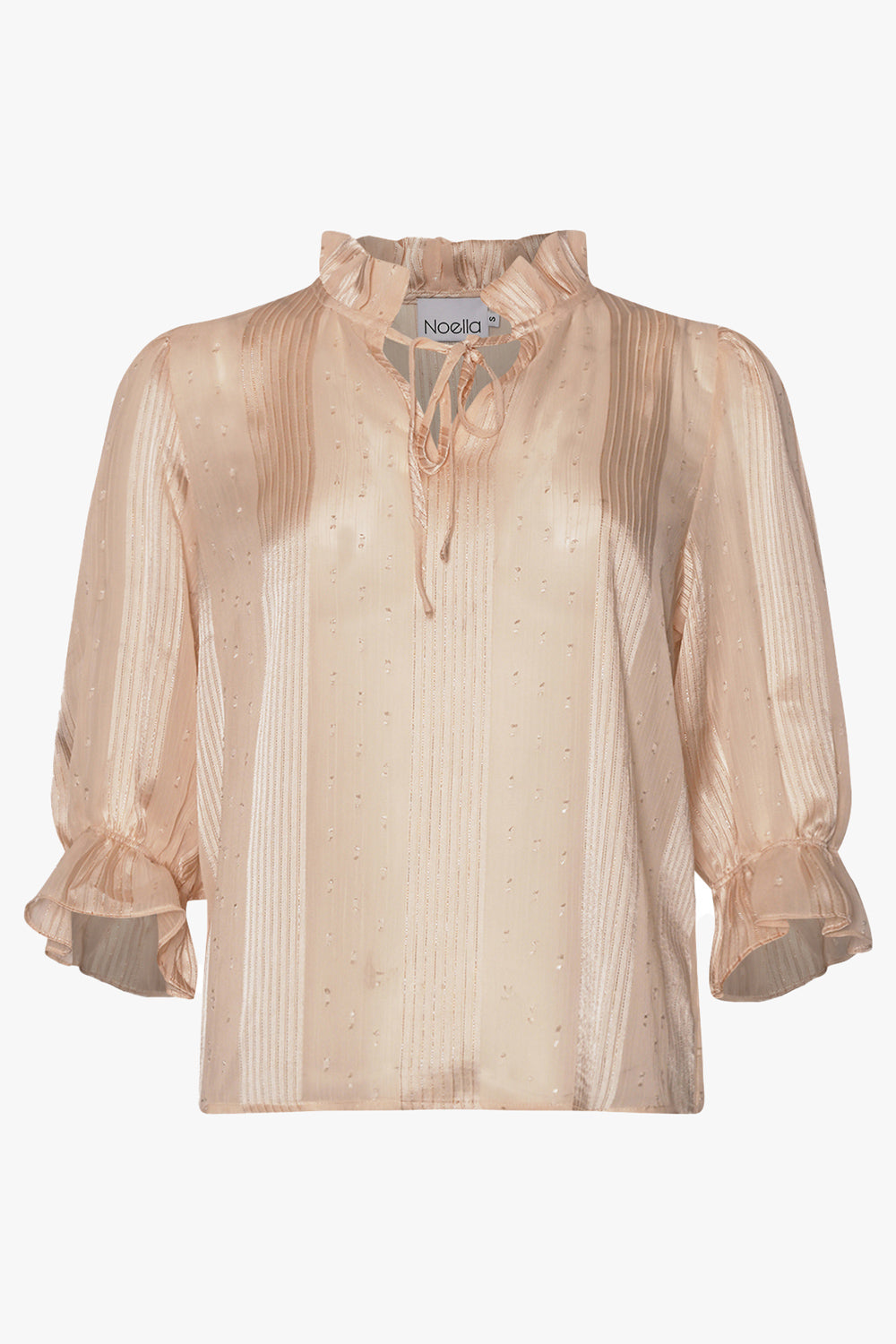 Noellas Karson Blouse Ivory. Køb Bluser hos www.noellafashion.dk