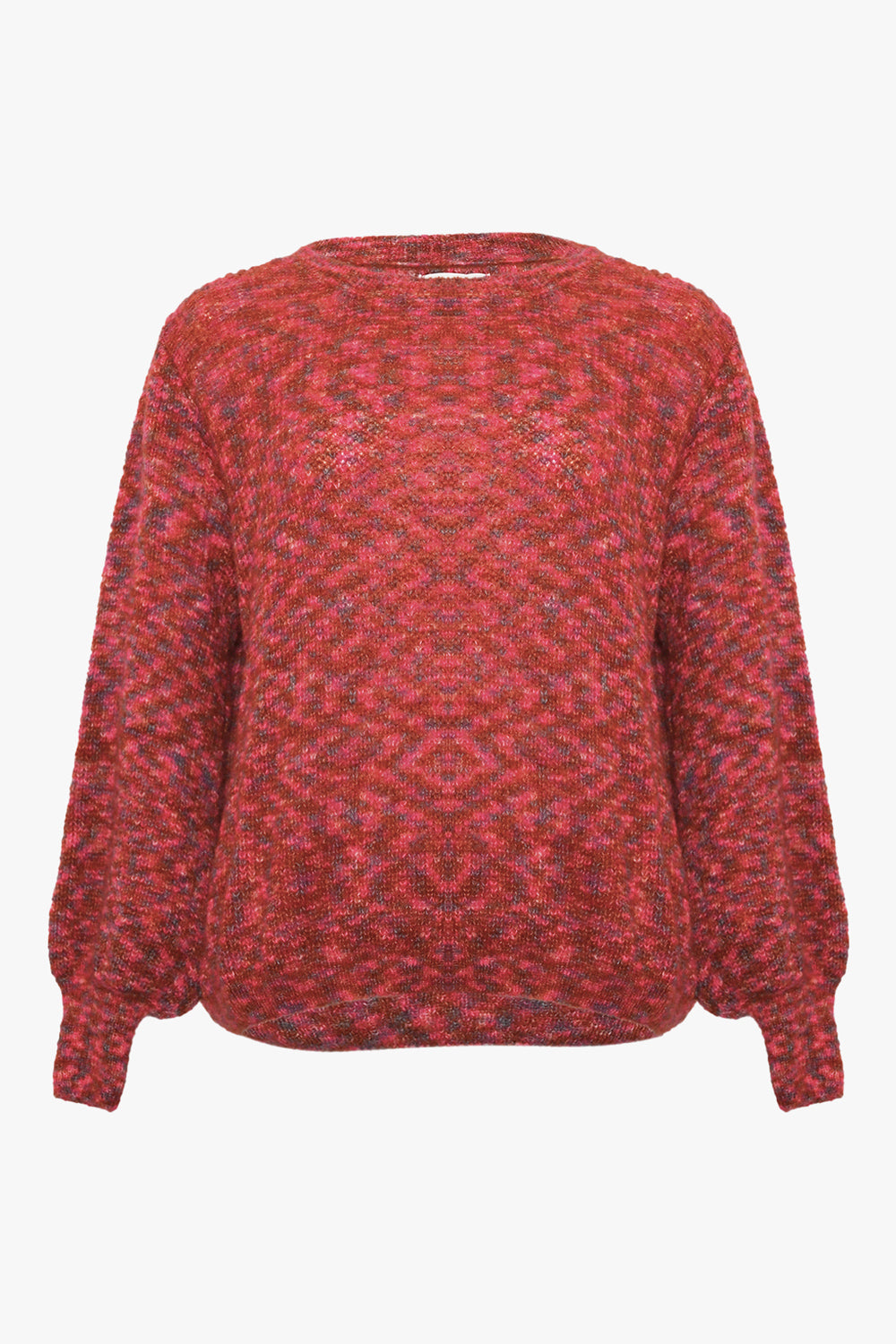 Noellas Kashana Knit Pink Combo. Køb Striktrøjer hos www.noellafashion.dk