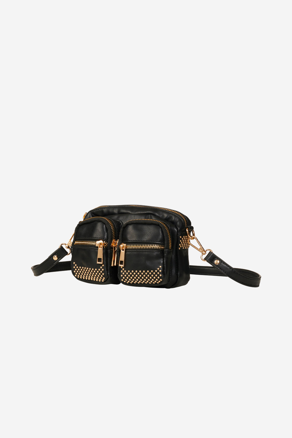 Kate Stud Bag Black w. Gold