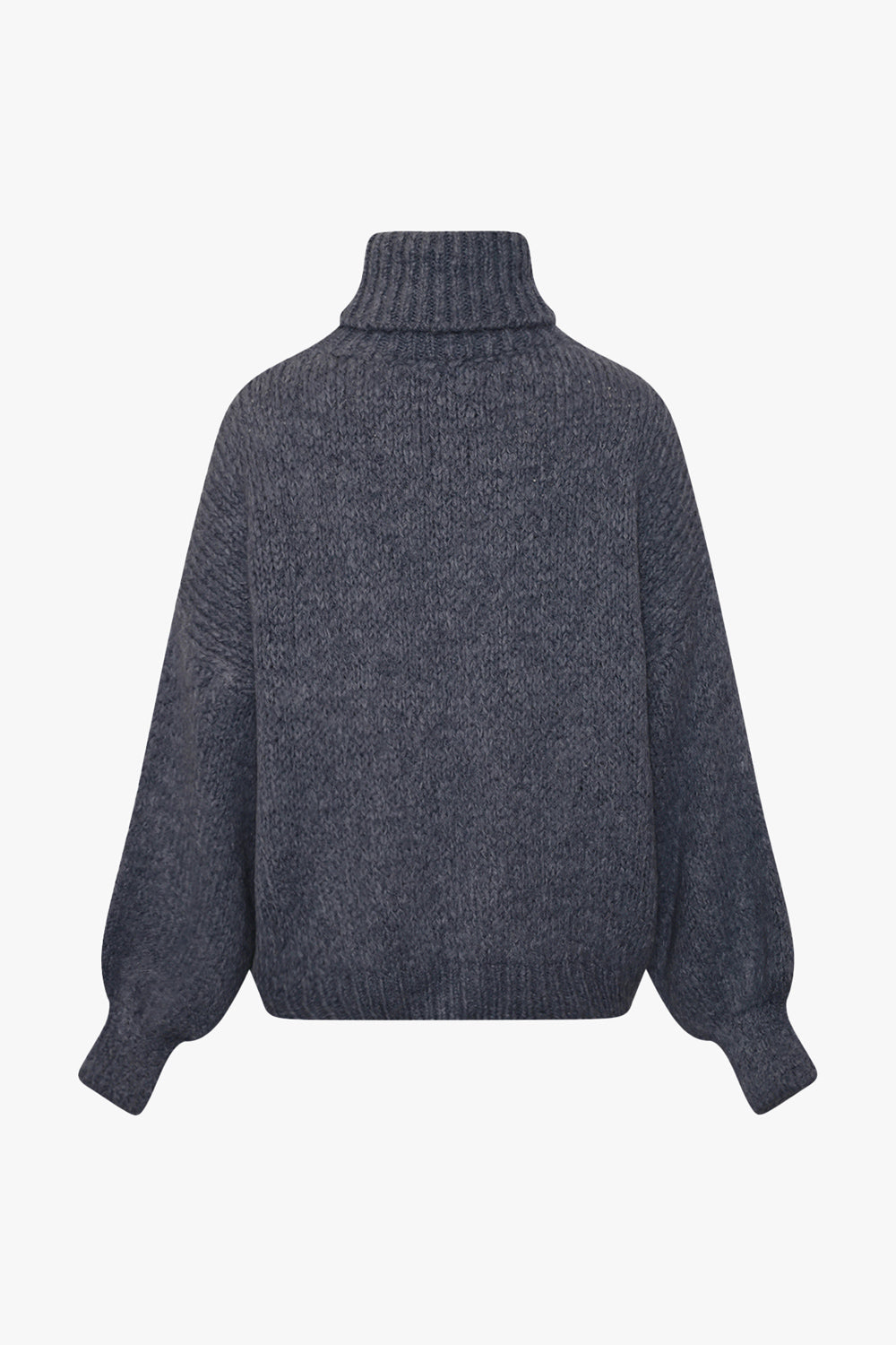 Noellas Kavi Knit Indigo Blue. Køb Striktrøjer hos www.noellafashion.dk
