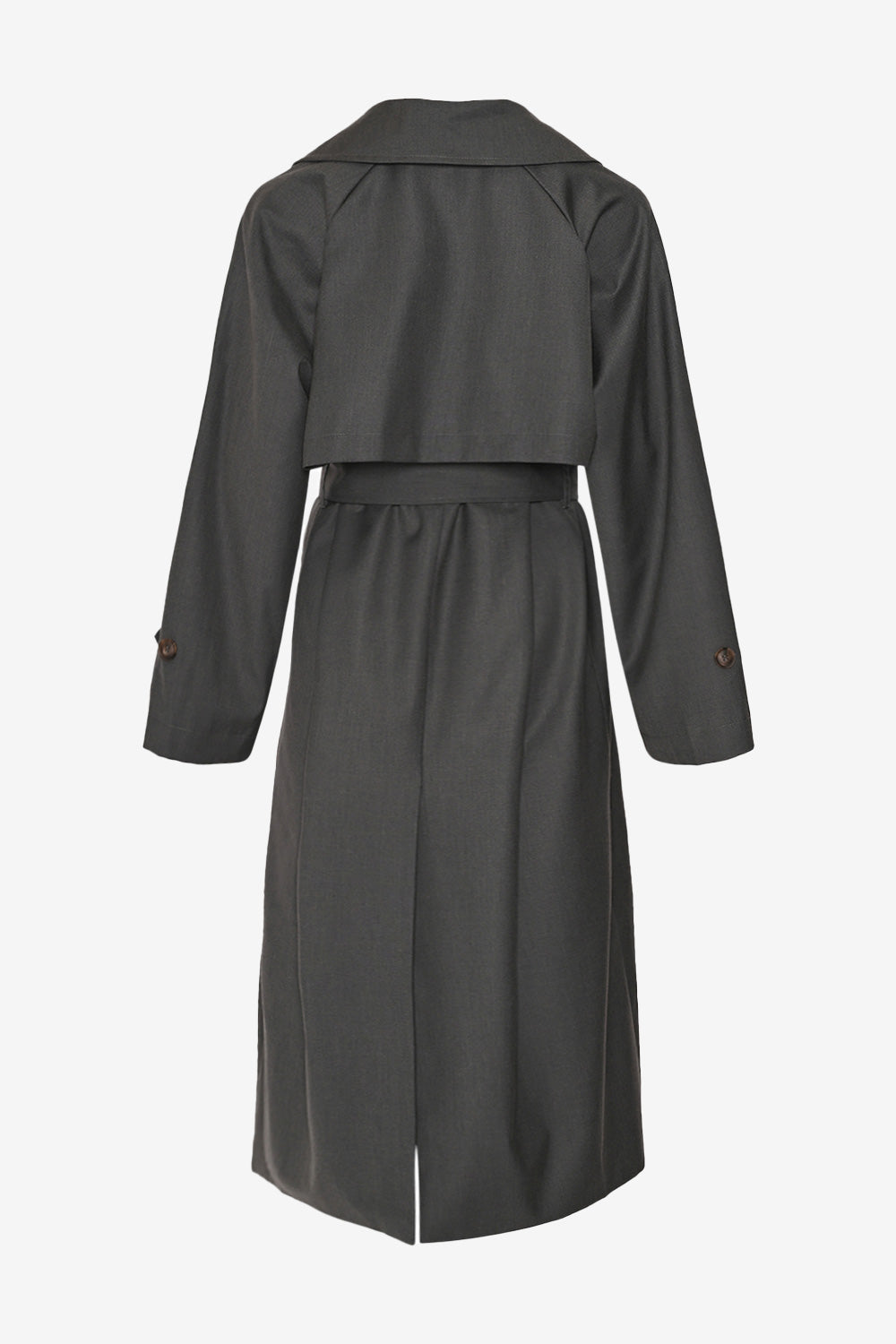 Kealyn Coat Dark Grey Melange
