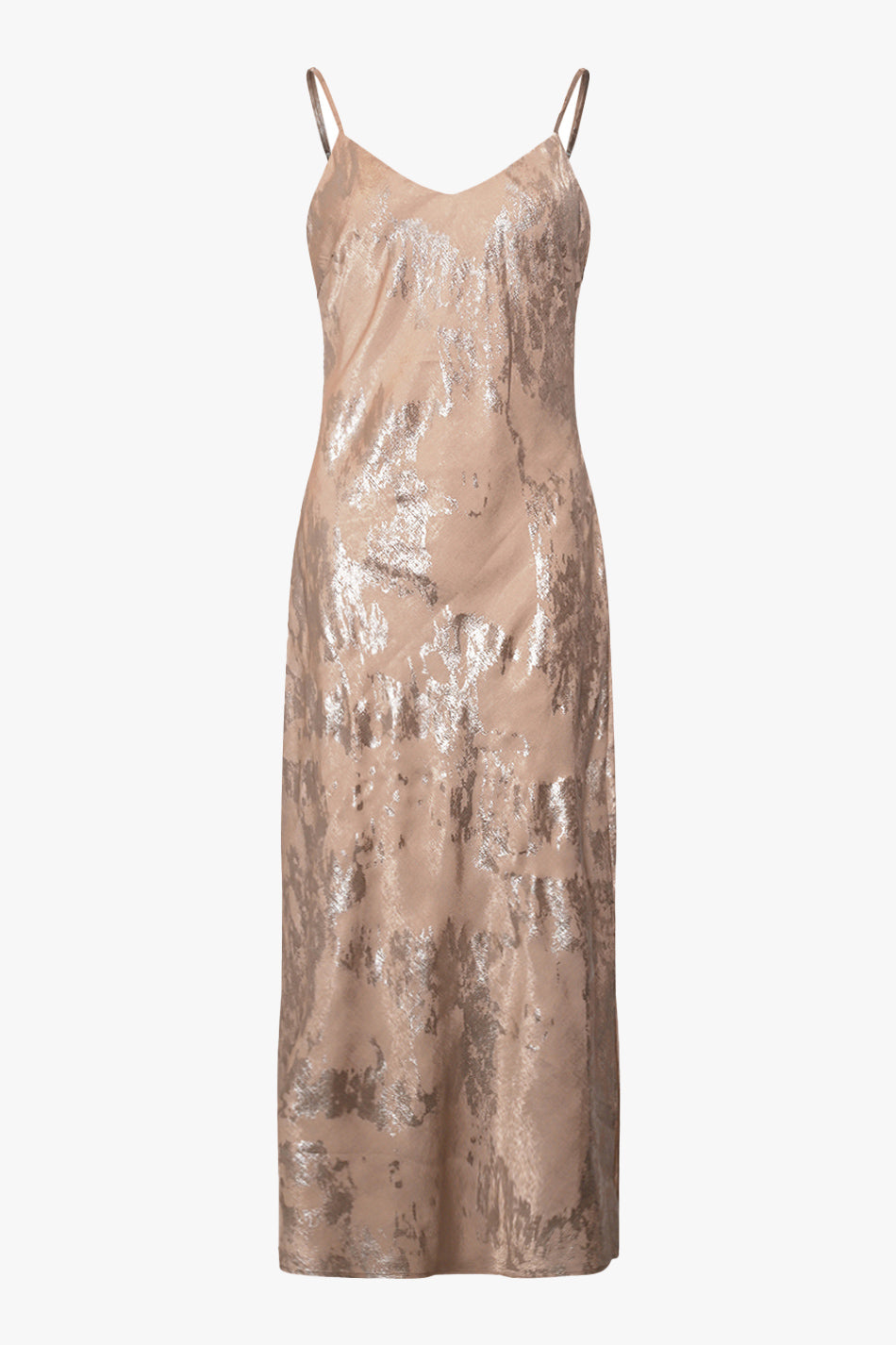 Noellas Keegan Dress Ivory Silver. Køb Kjoler hos www.noellafashion.dk