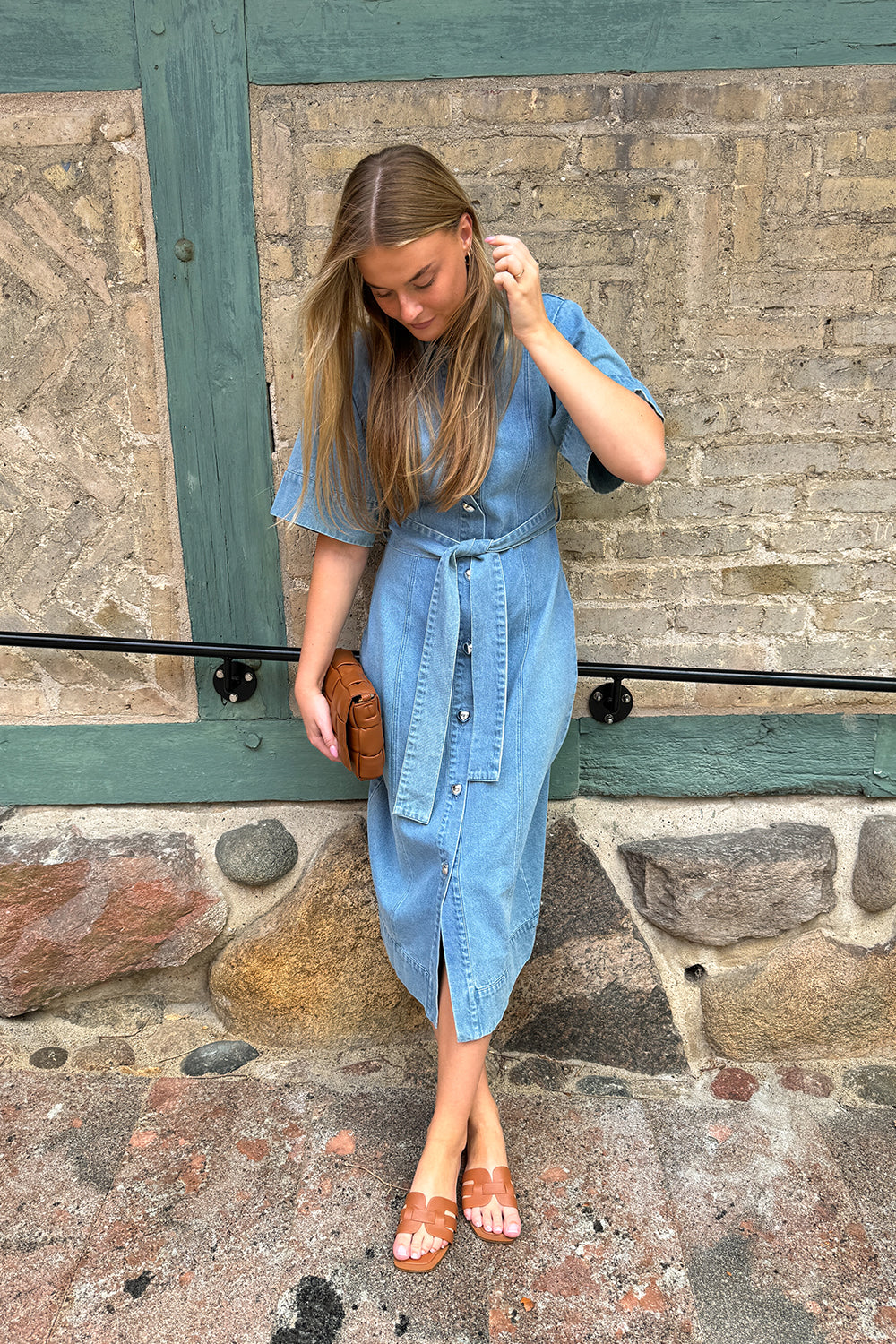 Keisley Dress Light Blue Wash