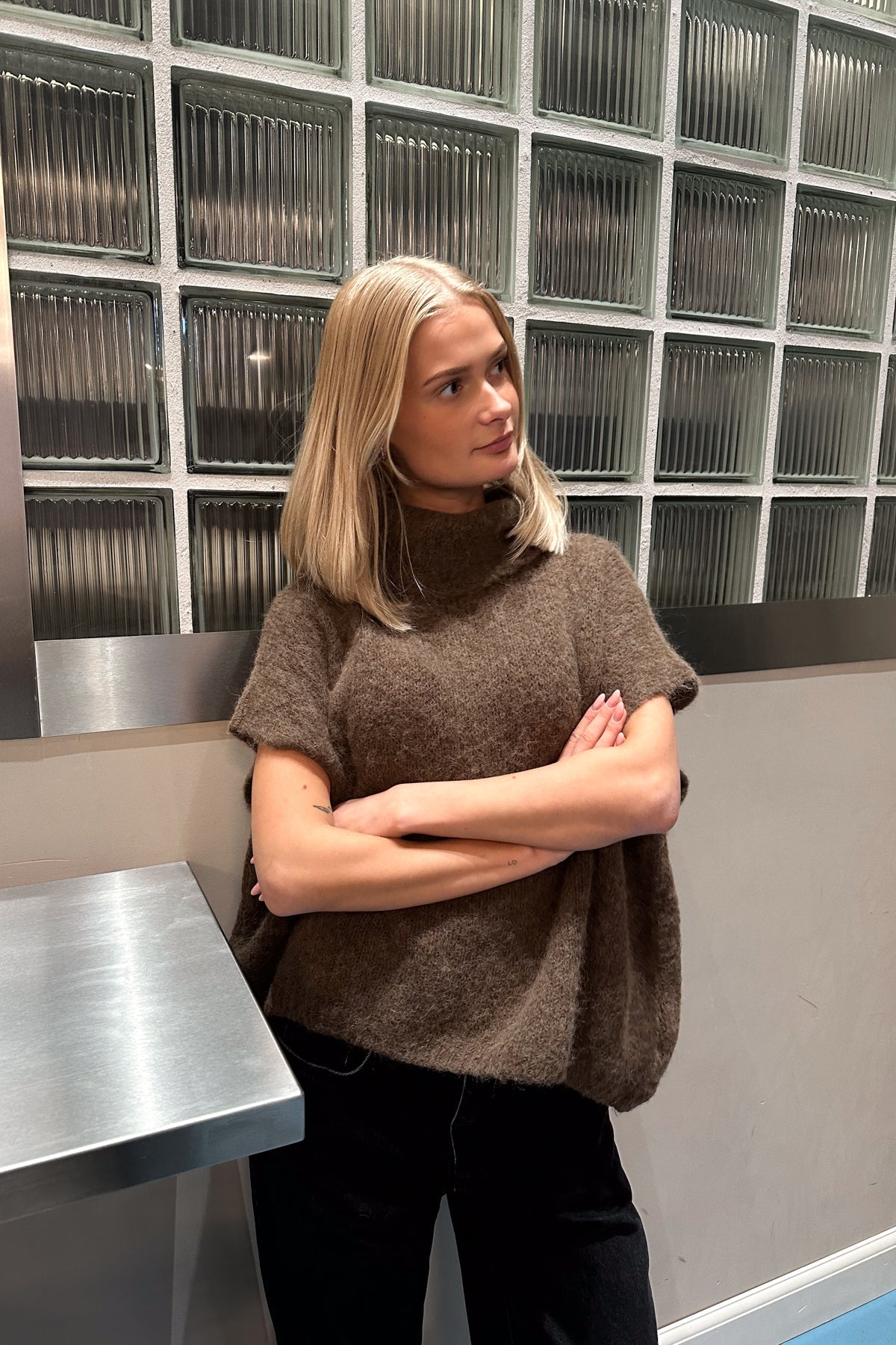 Kellyn Knit Vest Mud