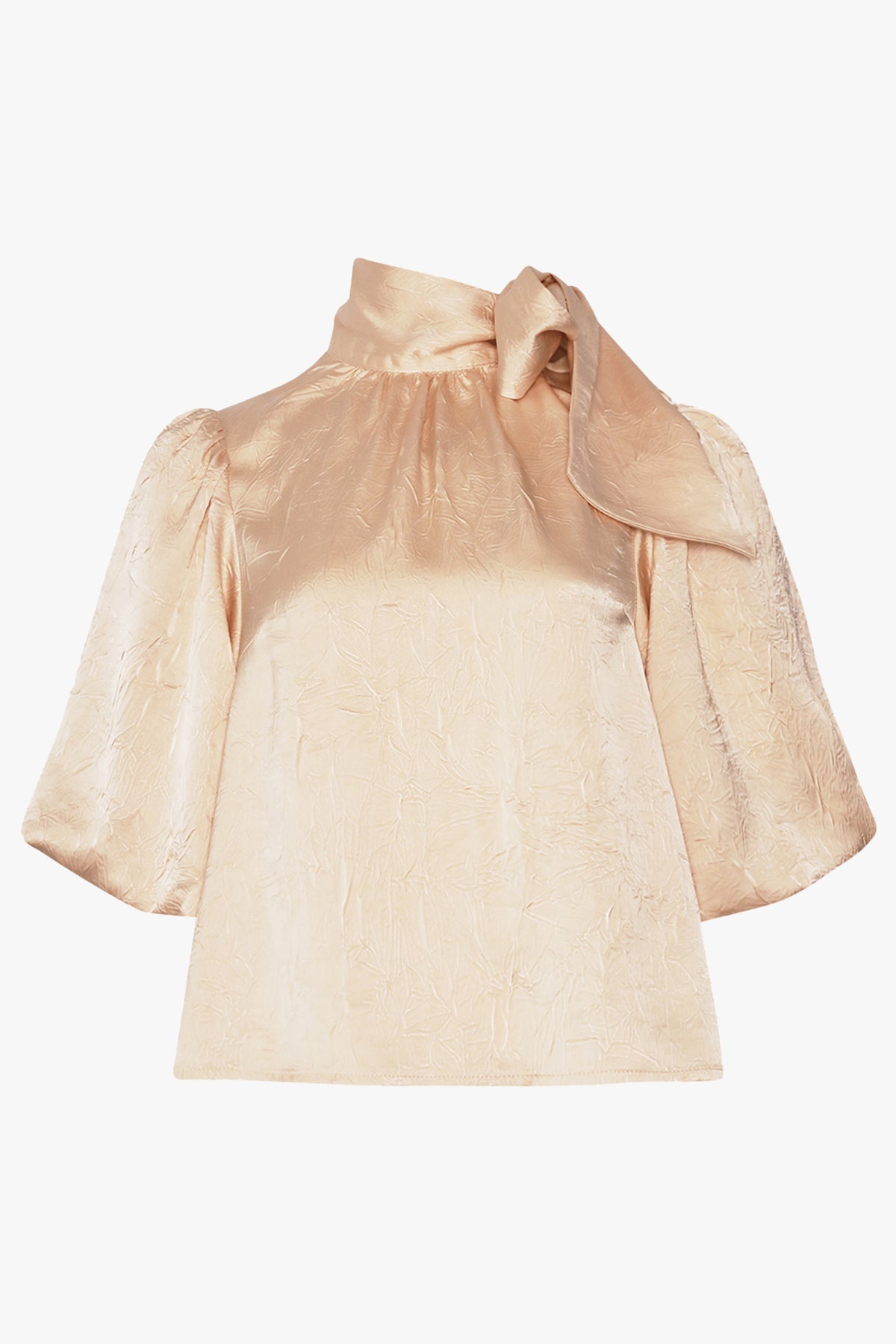 Noellas Kesha Blouse Champagne. Køb Skjorter hos www.noellafashion.dk