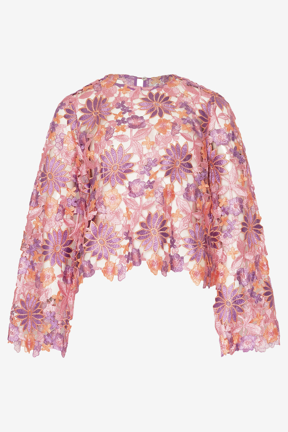 Kezzie Blouse Lilac mix