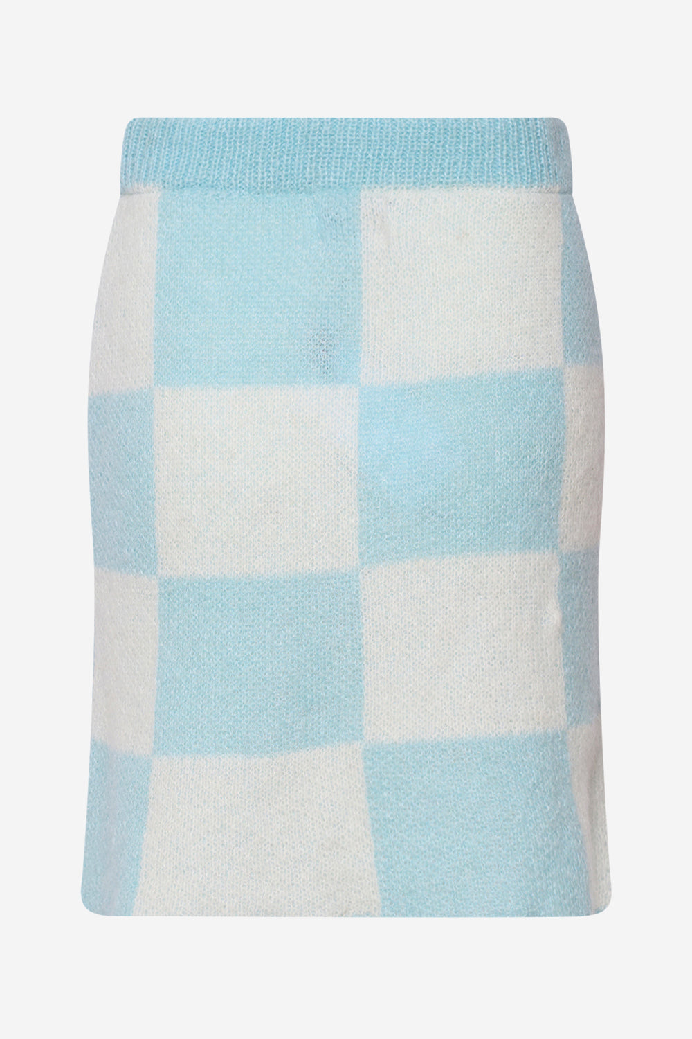 Kiana Knit Skirt Light Blue